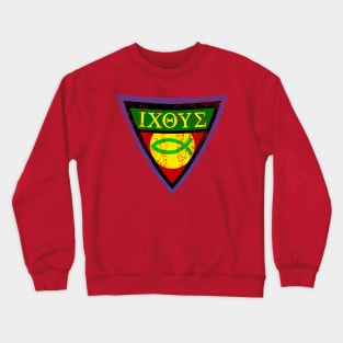 Ichthys Shield Version 4 Crewneck Sweatshirt